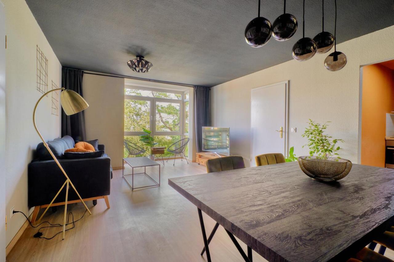 Spaciousliving Design Apartment - Central - Box Spring Bed - Exhibition Dresden Bagian luar foto
